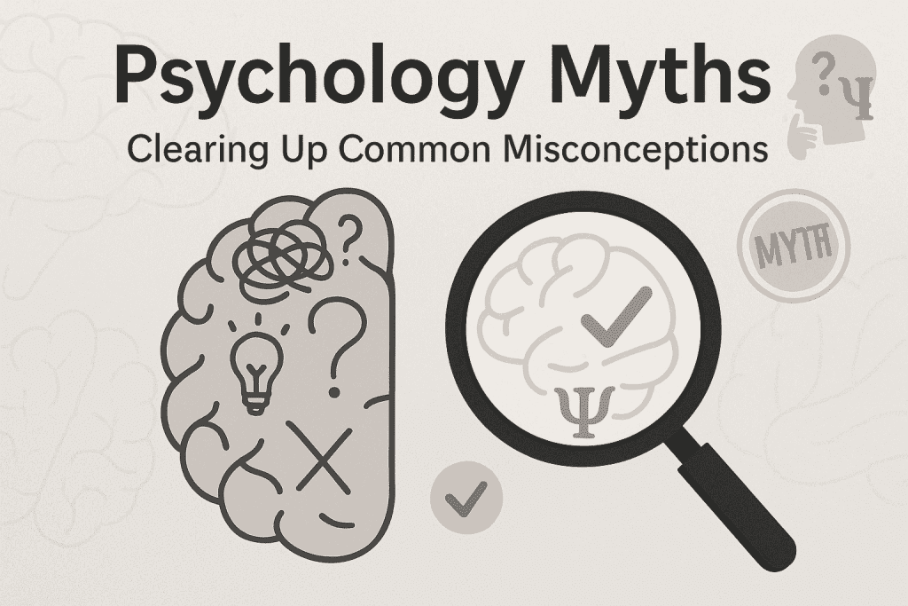 Psychology Myths Clearing Up Common Misconceptions